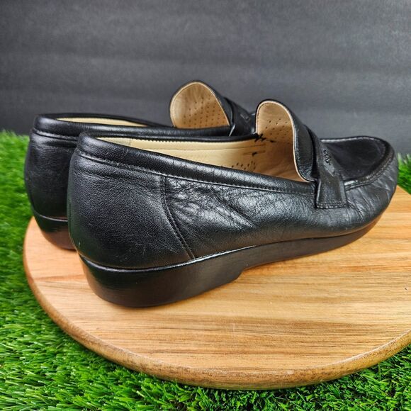 SAS Ace Penny Loafers Mens 11.5 M Black Leather Moc Toe Slip On Comfort Shoes main image 11